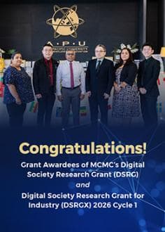APU کمک‌های تحقیقاتی MCMC را برای پیشبرد جامعه دیجیتال مالزی تضمین می‌کند