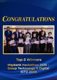 دانشجویان APU در هکاتون Maybank 2025 درخشیدند